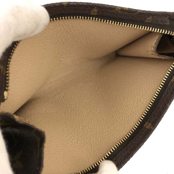 Louis Vuitton Monogram Cosmetics Pouch (Bucket PM) Purse Brown lux115-101225 - Picture 7 of 8